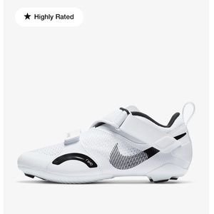 LIKE NEW Nike white SuperRep Cycle shoes M8.5/W10